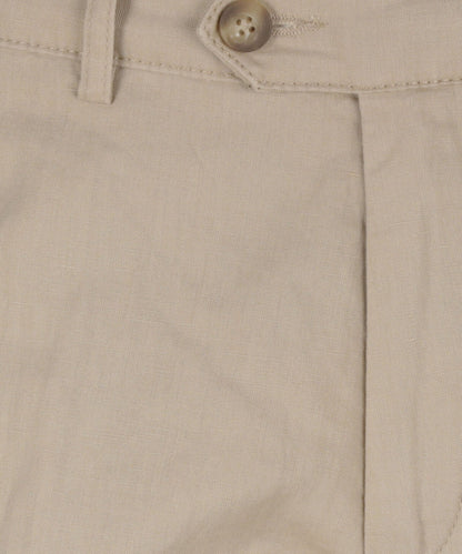 Chino Derby Linen and Cotton | Brown