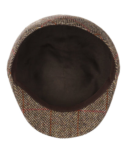 Tweed-Kappe vorgeformt | Braun