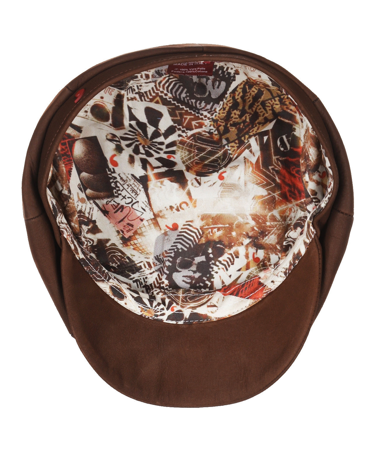 Ballon Cap Leer |