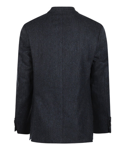 Tweed Blazer | Blue