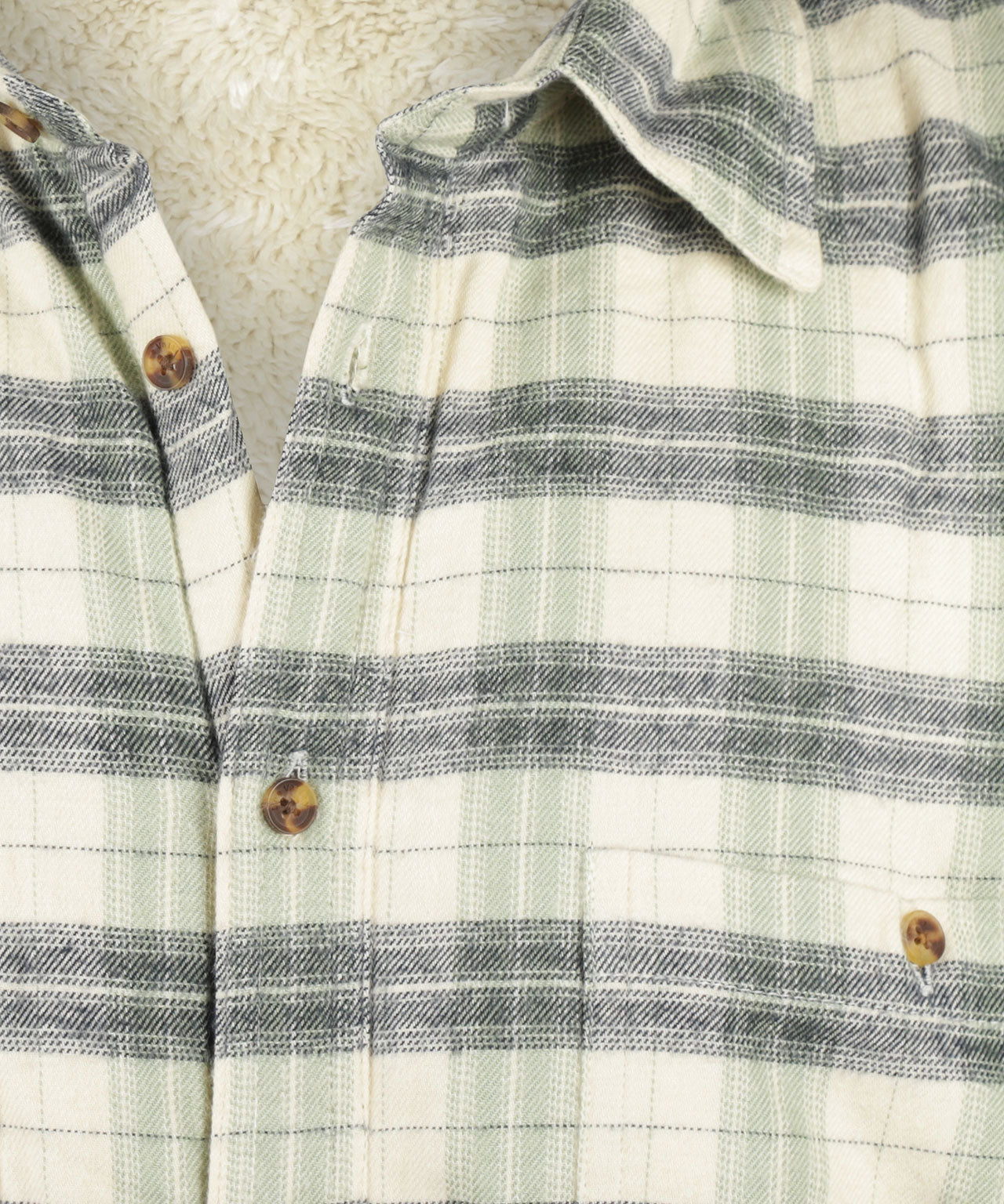 Lined Irish Shirt | Brown