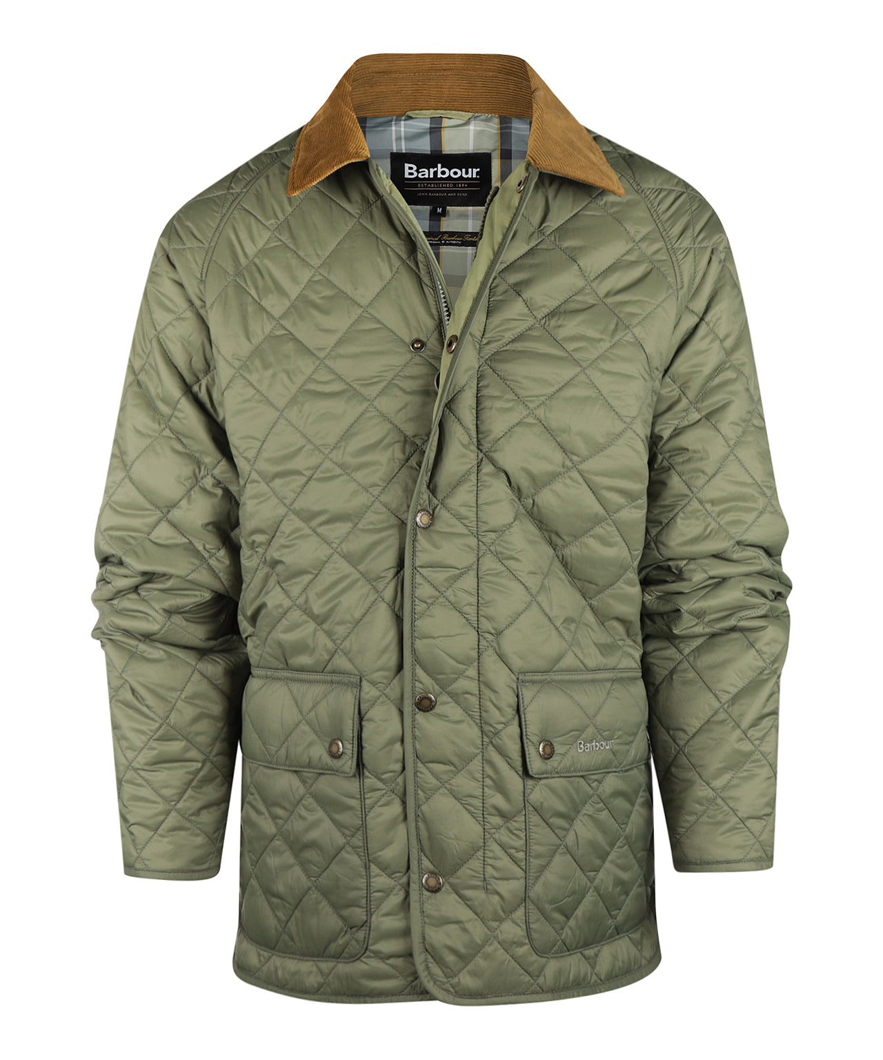City Bedale Quilted Jacket | Groen