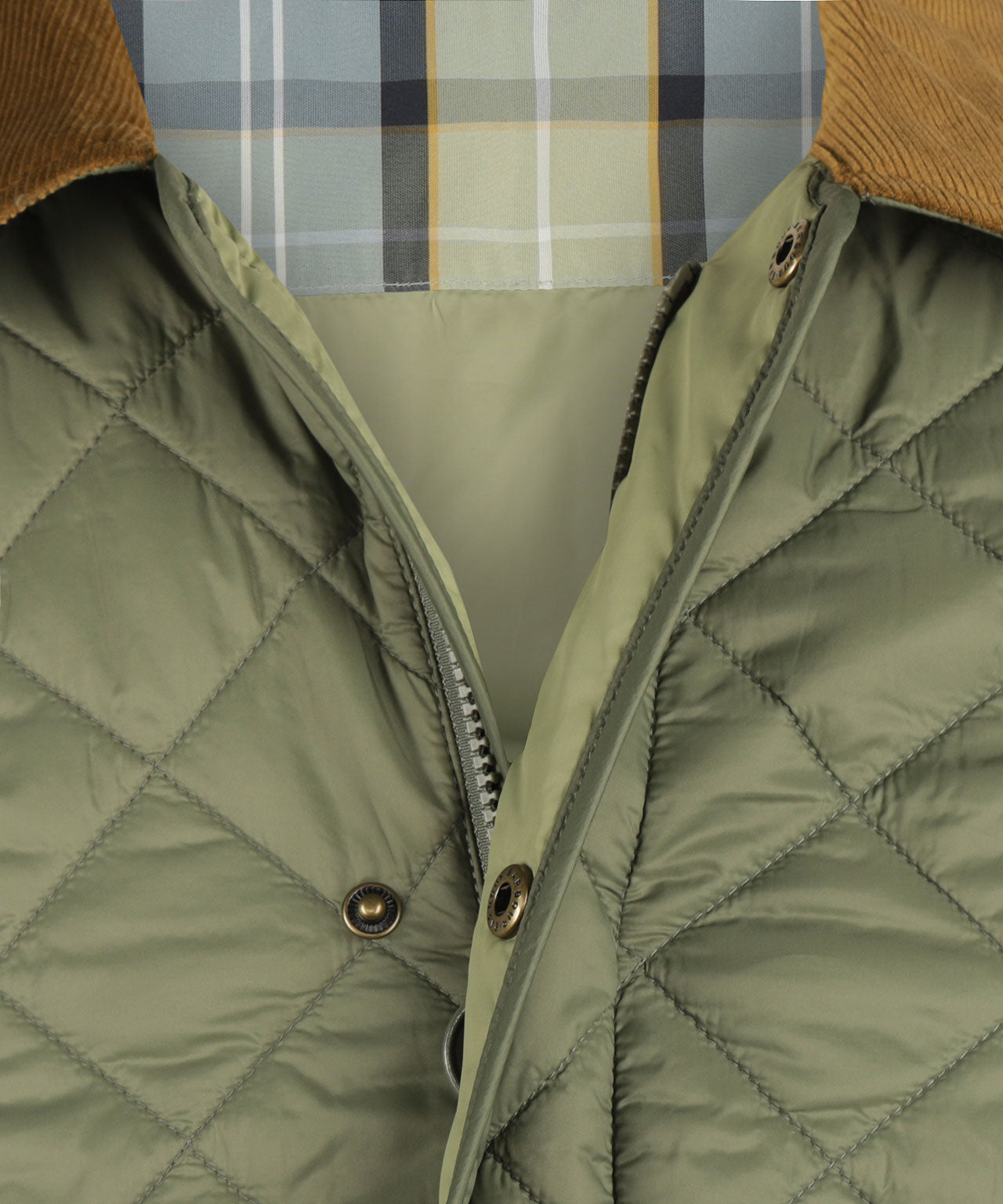City Bedale Quilted Jacket | Groen