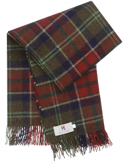 Ierse Plaid van Shetland Wol | Ruit