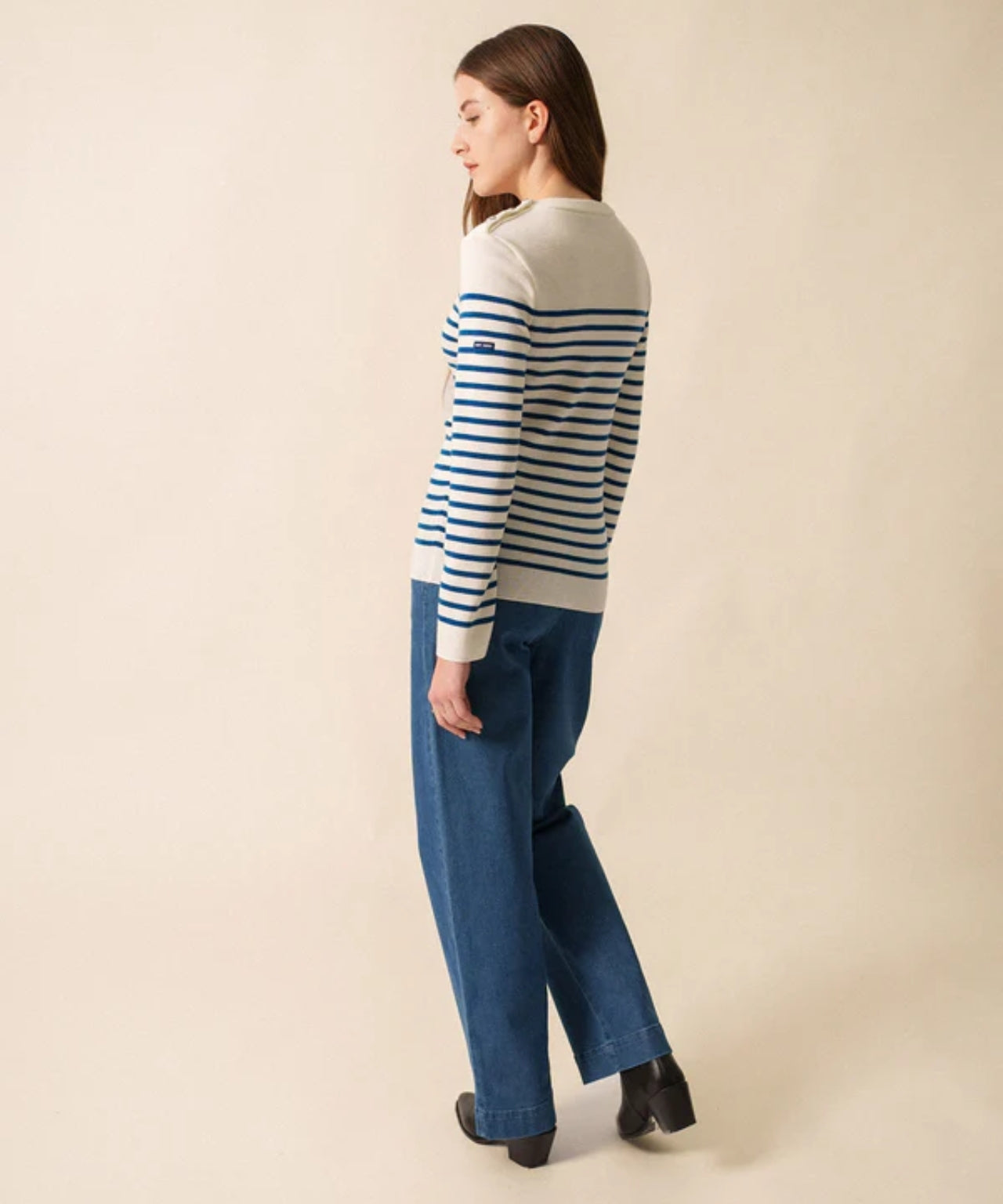 Saint James Pullover Maree IIR | White