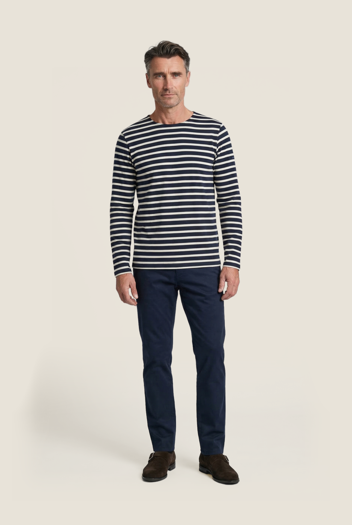 Meridien Moderne Pullover | Marineblau