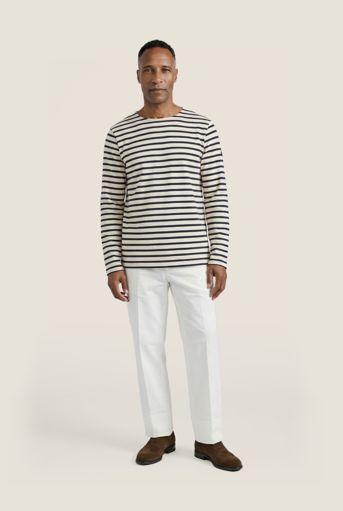 Meridien Moderner Pullover | Weiß