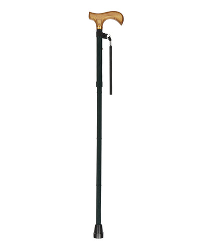 Folding Walking Stick | Donker Groen