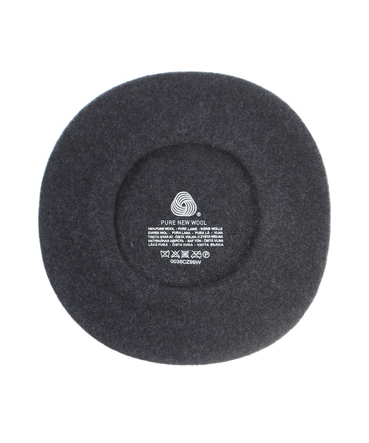Baret wol | Antraciet Grijs