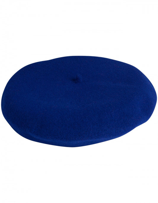 Wool Beret | Blue