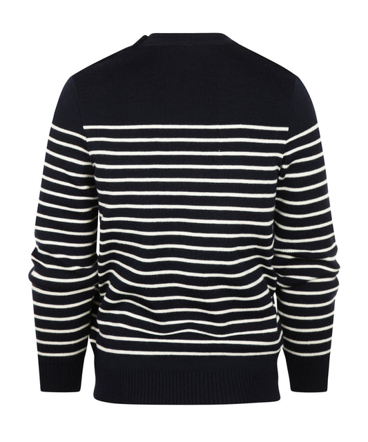 Saint James Pullover BinicII Round Neck | Blue