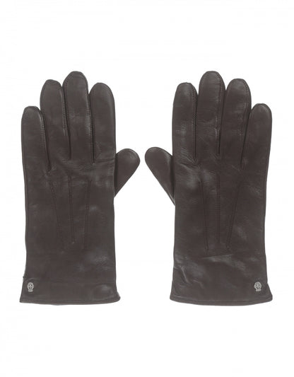 Handschuh aus weichem Nappaleder | Braun