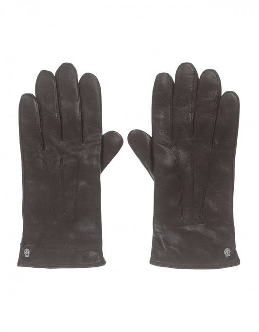 Handschuh aus weichem Nappaleder | Braun
