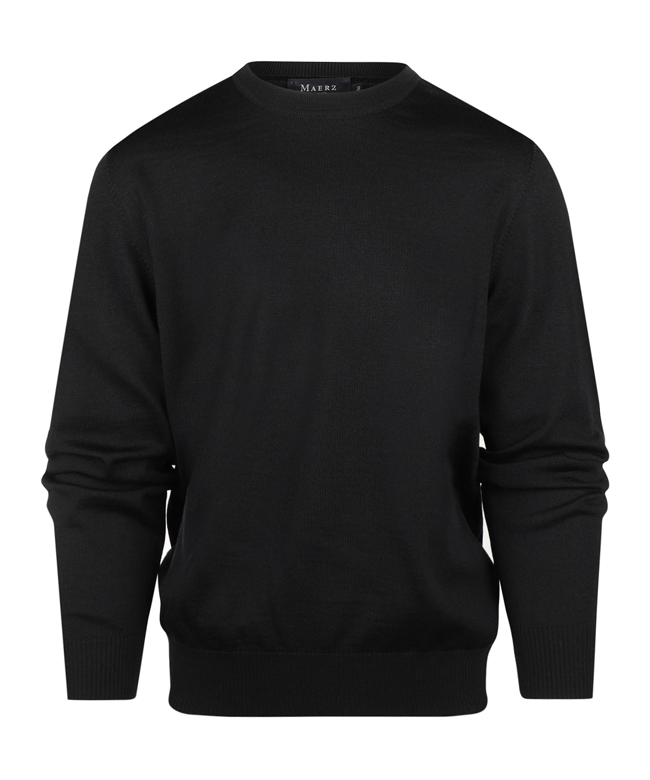 Maerz crew neck sweater | Black