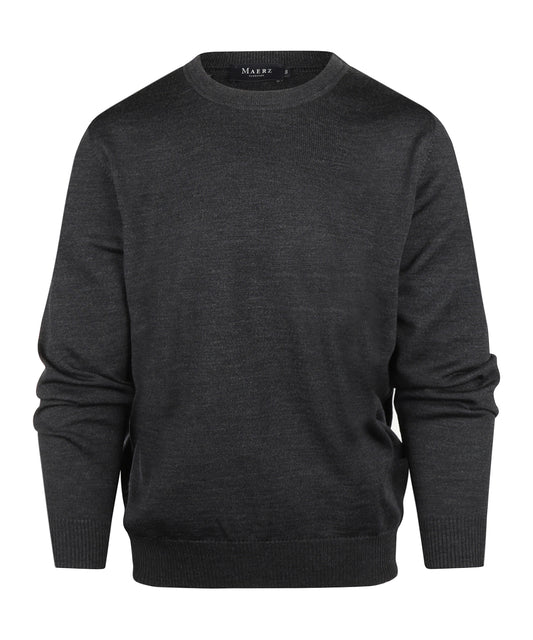Pullover Maerz round neck | Charcoal