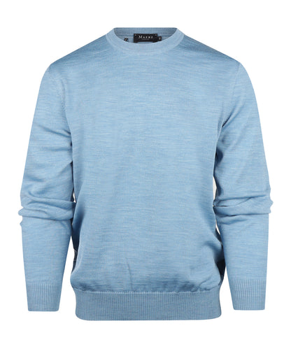 Maerz round neck sweater | Blue
