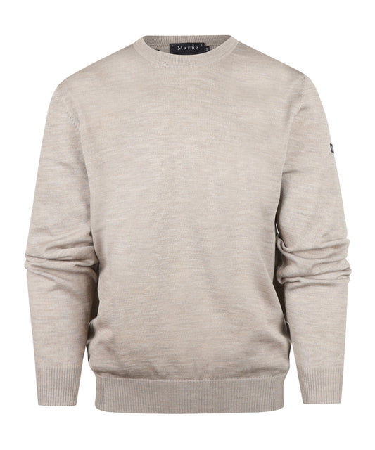 Pullover Maerz round neck | Brown