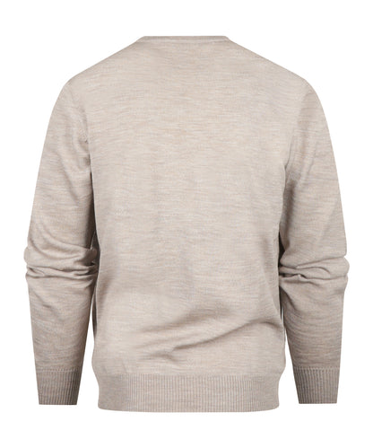 Pullover Maerz round neck | Brown