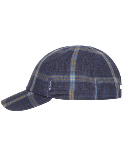 Baseball cap | Donker Blauw Tartan