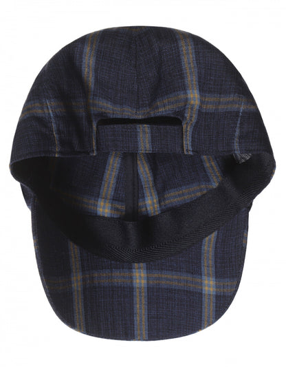 Baseball cap | Donker Blauw Tartan
