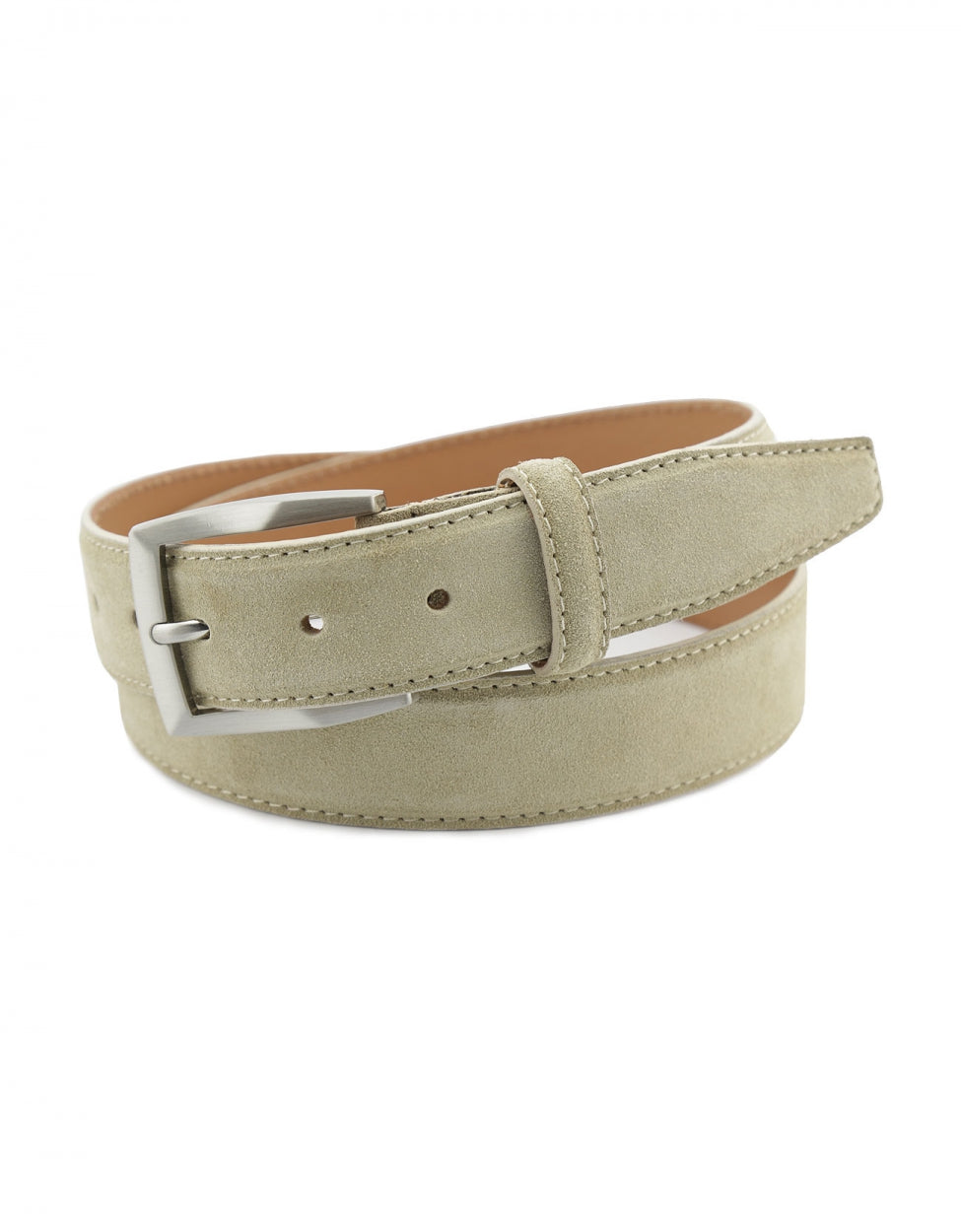 Suede Riem | Beige