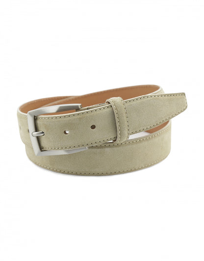 Suede Riem | Beige
