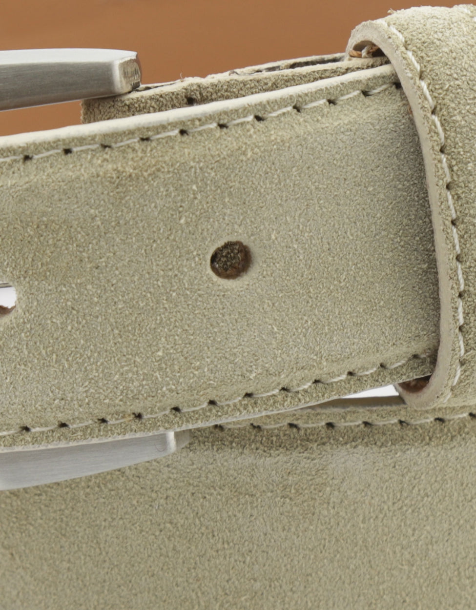 Suede Riem | Beige