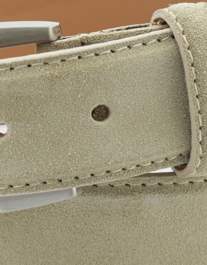 Suede Riem | Beige