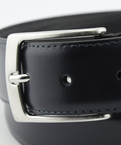 Ledergürtel | Marineblau