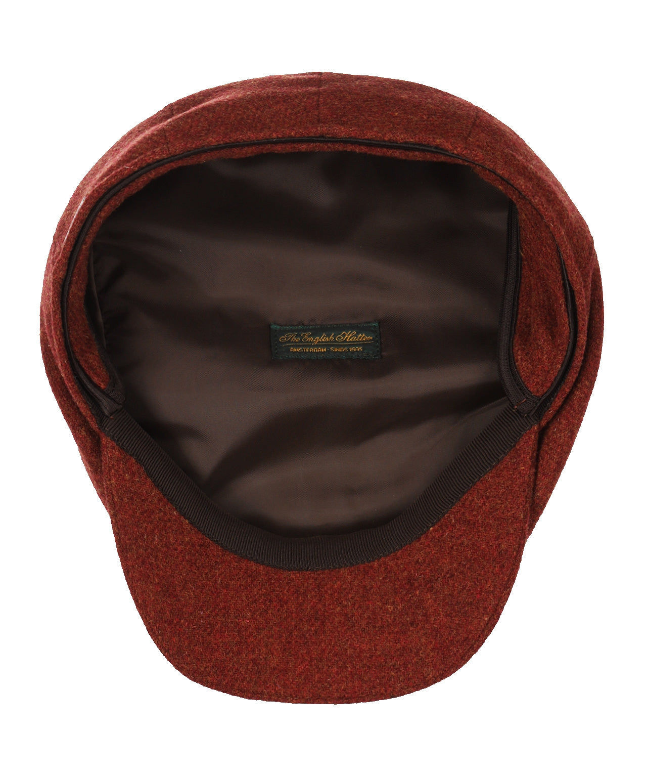 Tweed Cap | Rood