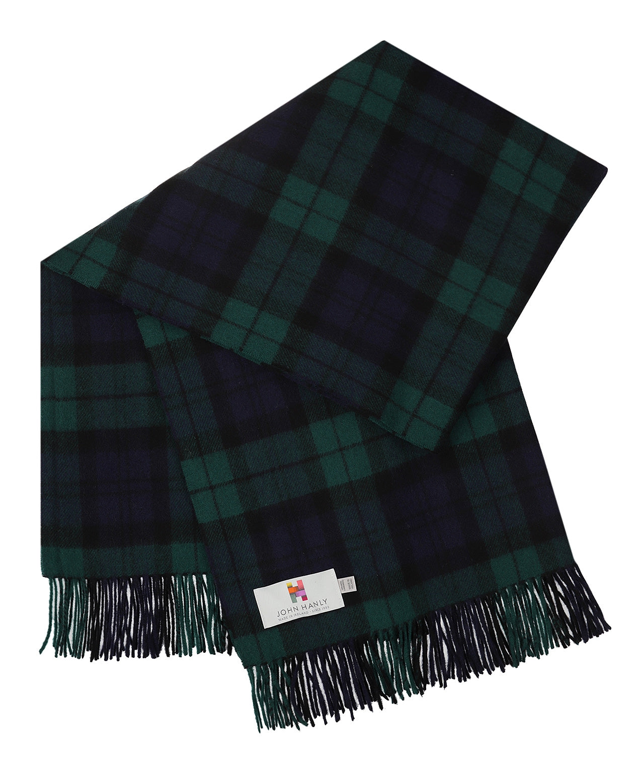 Plaid Lamswol | Black Watch Tartan
