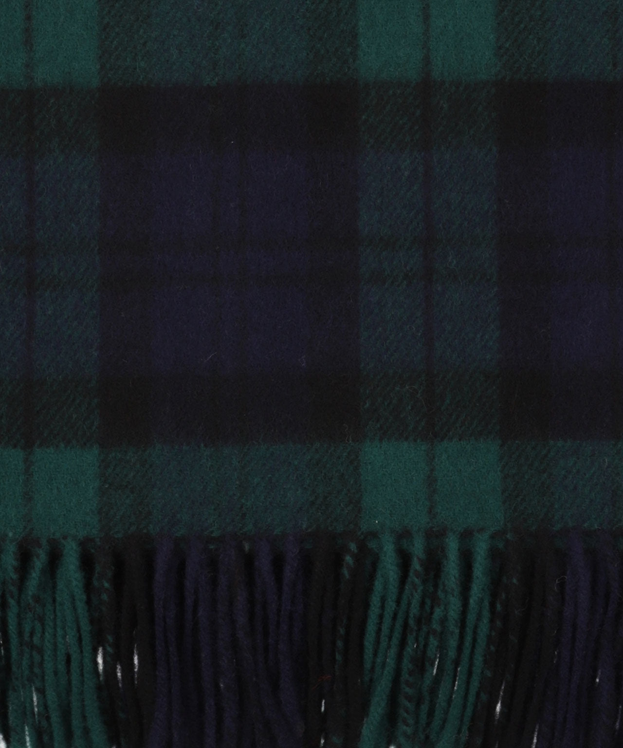Plaid Lamswol | Black Watch Tartan