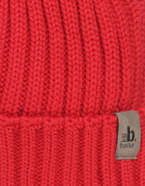 Gebreide Muts | Rood