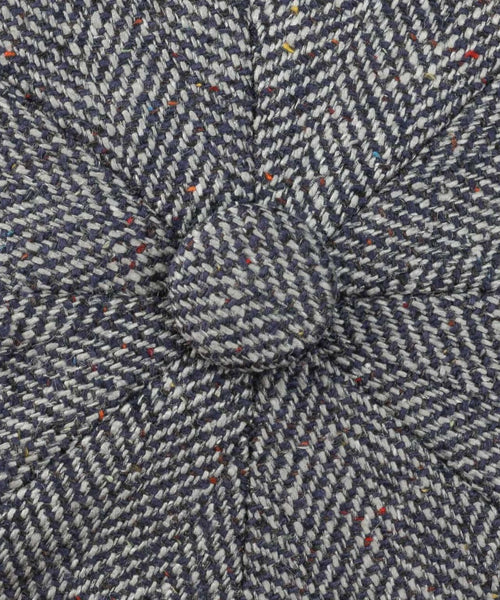 Hatteras Silk | Blauw Visgraat