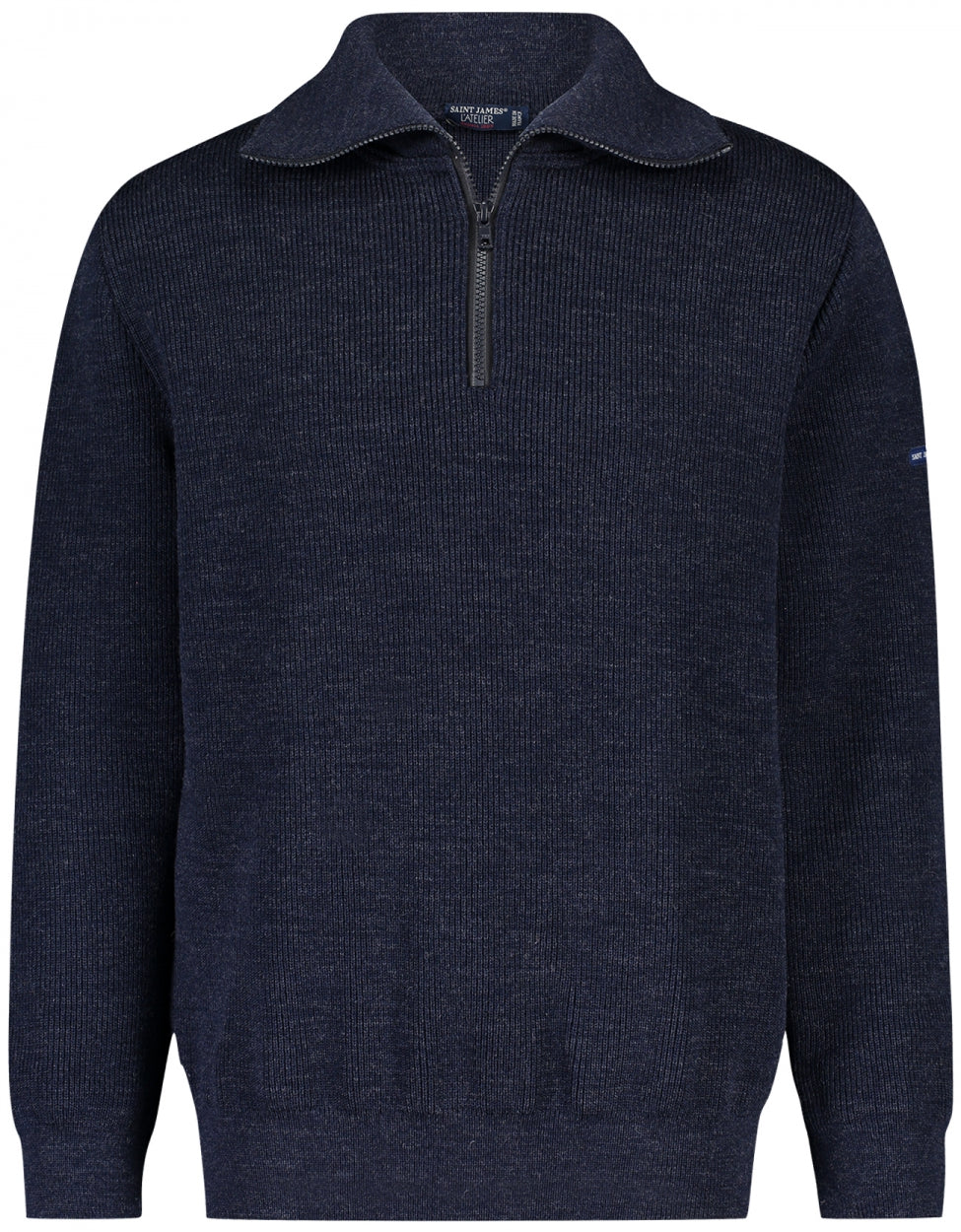 Rits Pullover Cotentin | Bleu Chine