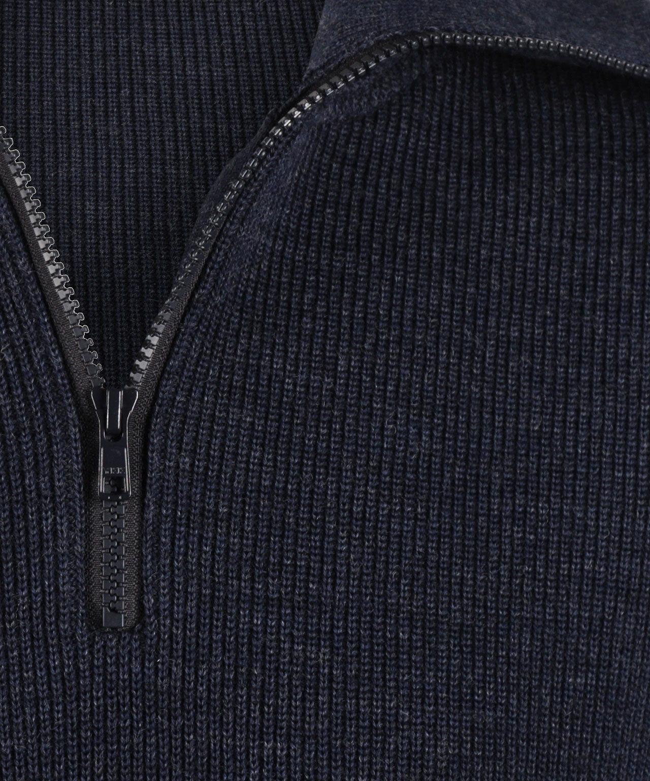 Rits Pullover Cotentin | Bleu Chine