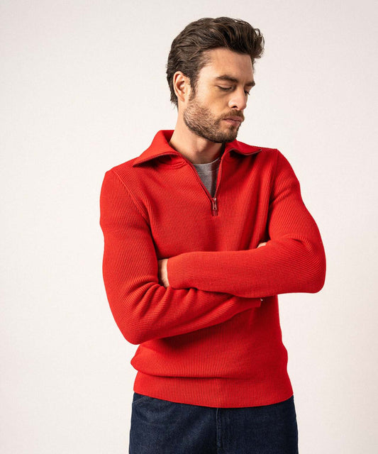 Saint James Skipper Jersey Cotentin | Red