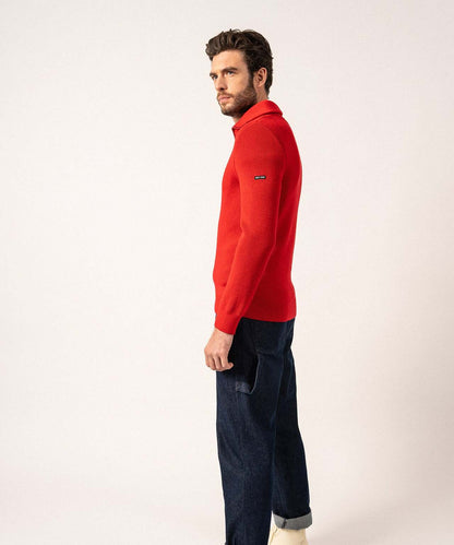 Rits Pullover Cotentin | Rouge