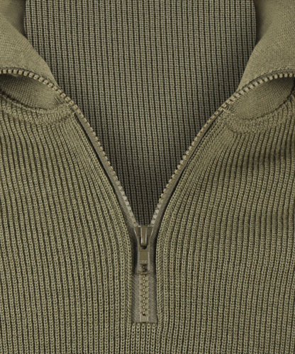 Saint James Cotentin Sailor Sweater | Green
