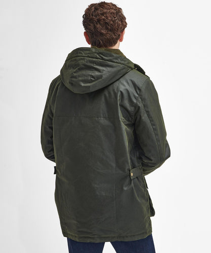 Bleaberry Wax Jacket | Fern