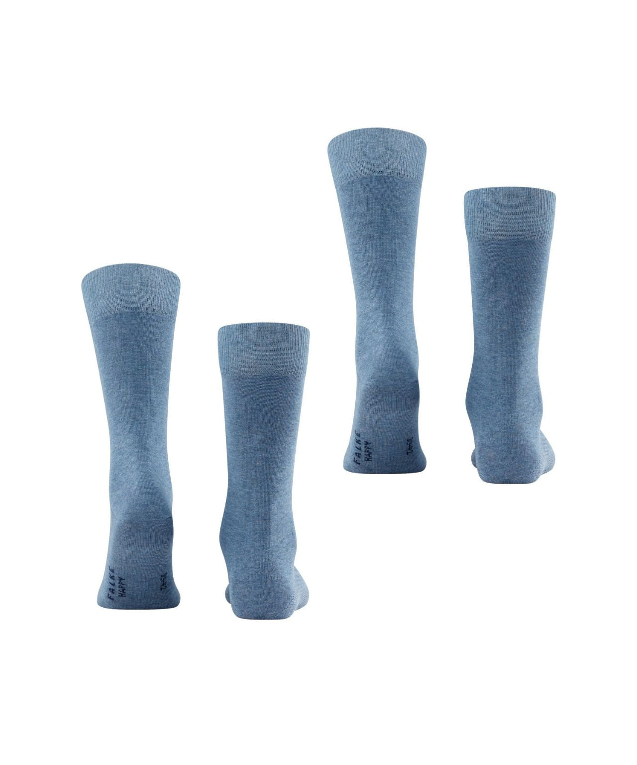 Falke 2er-Pack Happy | Dunkelblau