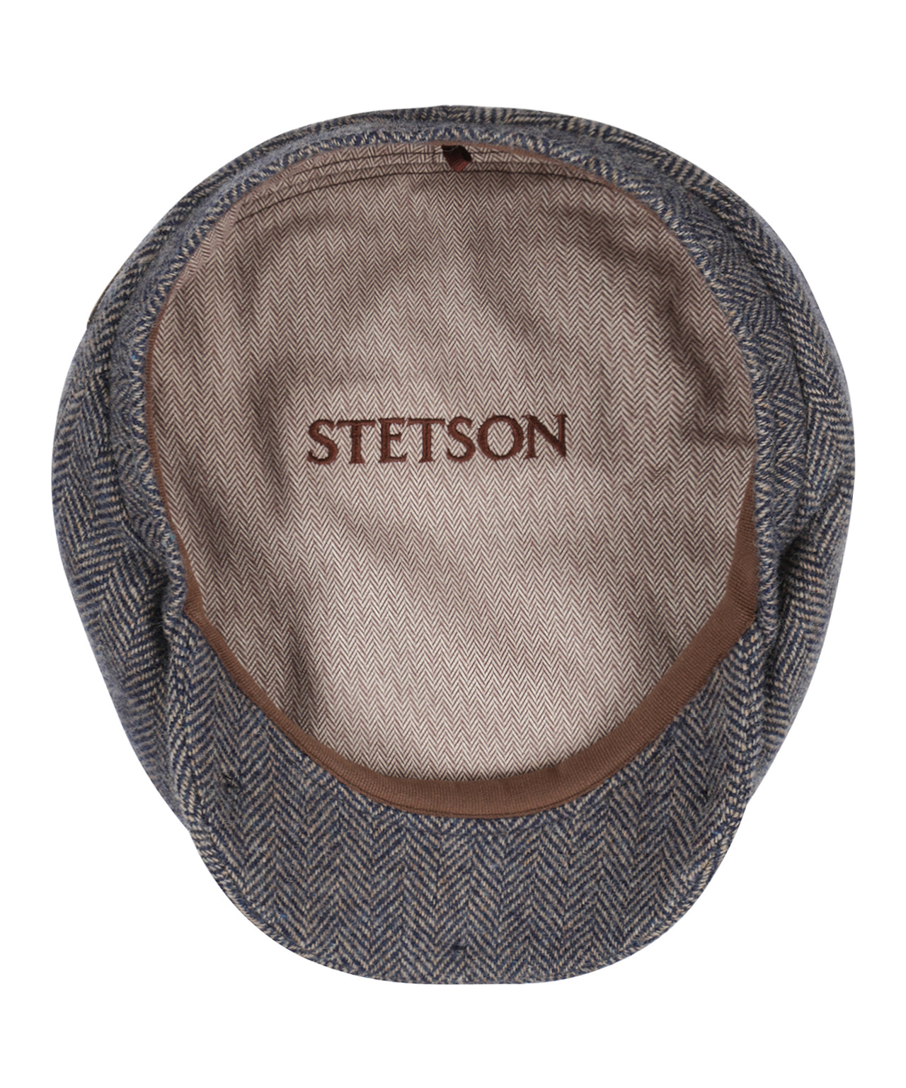 Stetson Driver Cap Fischgrätmuster | Braun