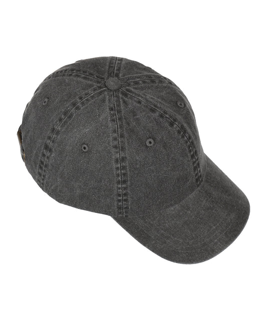 Cotton Baseball Cap | Black
