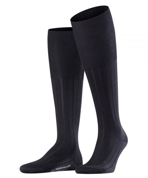 Milano heren kniekousen | Blauw