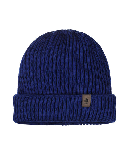 Zachte Merino Wollen Muts | Blauw