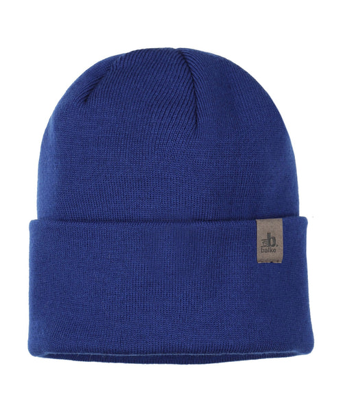Fijn Geweven Wollen Muts | Blauw