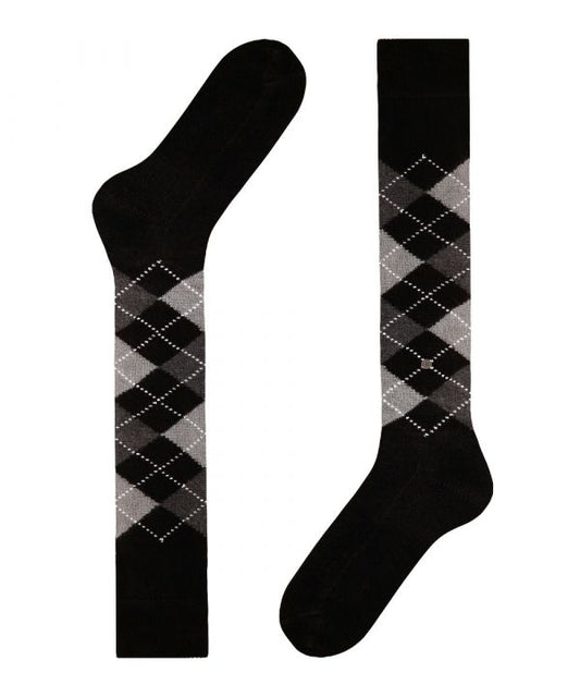 Preston Kniekous | Black/Grey diamond check