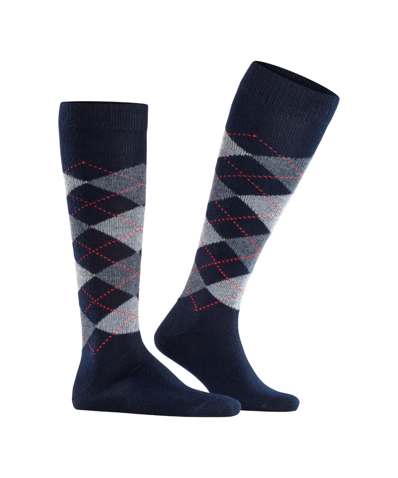 Preston Kniekous | Navy/Grey diamond check