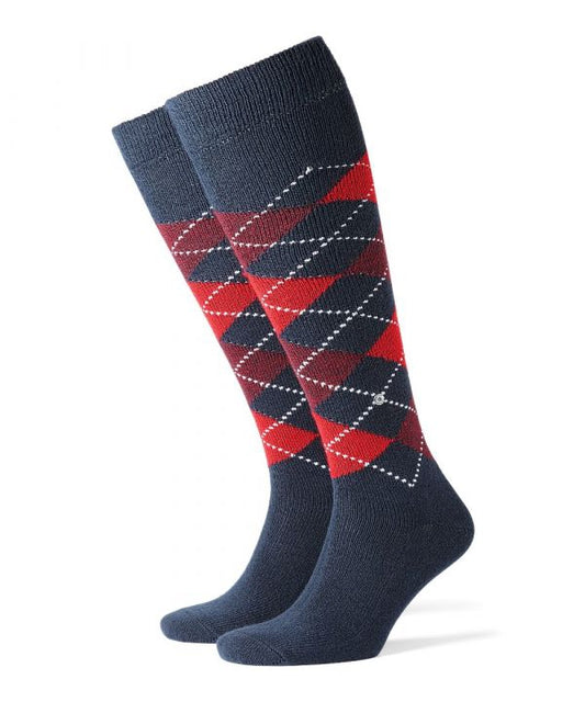 Preston Kniekous | Denim/Red diamond check
