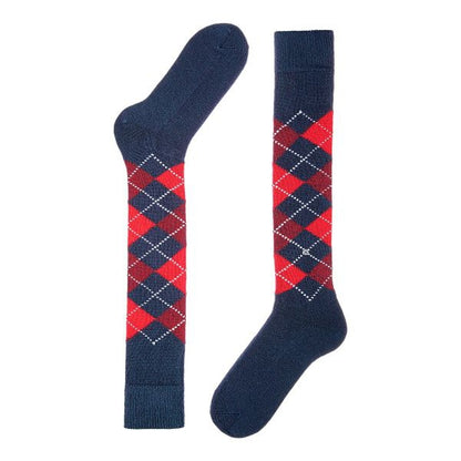 Preston Men's Knee Socks | Blue